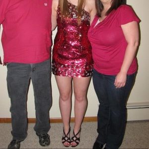 Red Sparkly Dress
